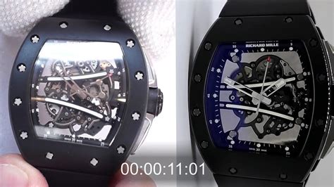 richard mille original vs fake